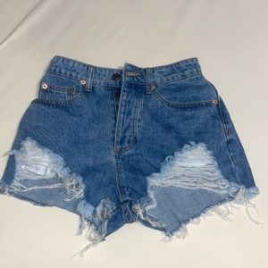 Blue Jean shorts